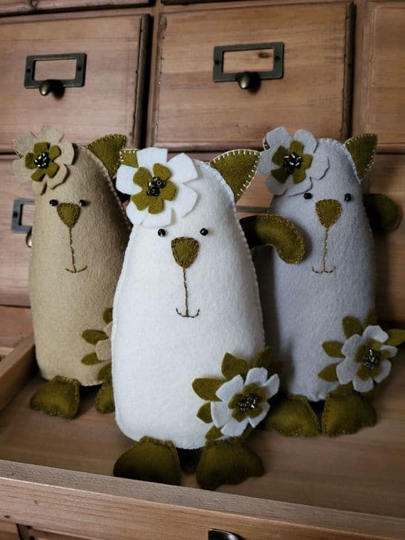 Flowery Cats kit