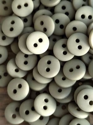Flutterbear buttons Blue grey