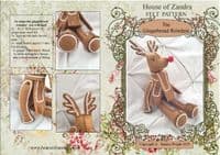 Ginger Bread Reindeer pattern