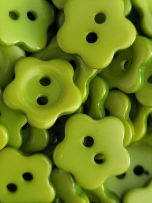 Green Flower 12mm