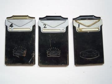 3X PLAUBEL CUT FILM HOLDERS