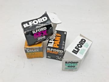 Black and white Infra red and standard 35mm 135-36 4 rolls