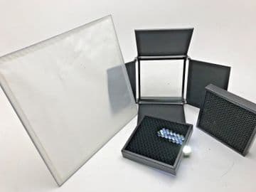 BOWENS BOLITE ACCESSORY KIT WITH 4 LEAF BARN DOORS 2 HONEYCOMB GRIDS AND DIFFUSE