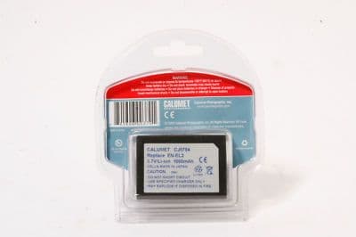 Calumet battery relacement Nikon EN-EL2 for coolpix3500