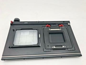 Cambo manufactured Sinar Horseman fit sliding back for digital or 120 film back