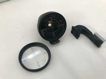 CAMBO WIDE DS OPTICAL VIEWFINDER WITH ANGLE BRACKET, 28MM AND 35MM MASKS.
