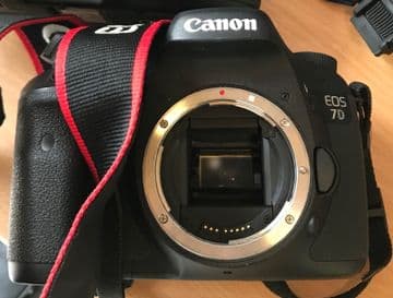 Canon 7d camera body