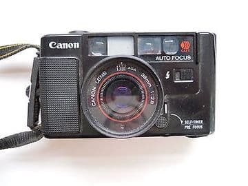 Canon AF-35-M 35mm Point and Shoot Film Camera