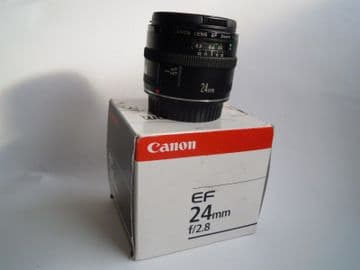 Canon EF 24 mm f/2.8 Lens (2506A011AA)