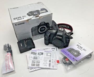 Canon EOS 5D Mark II 21.1MP Digital SLR Camera - Black (Body Only)