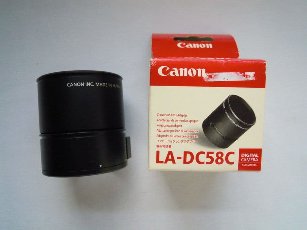 Canon LADC58C Conversion Lens Adapter