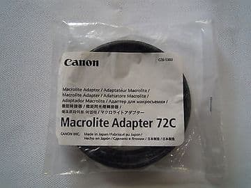 Canon Macrolite Adapter 72C