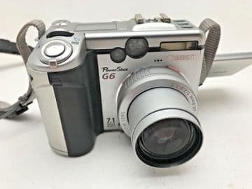 Canon PowerShot G6 7.1MP Digital Camera - Silver