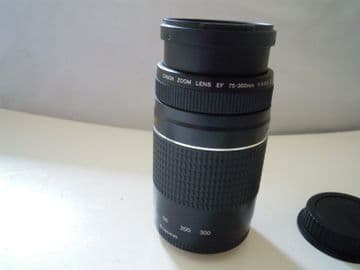 CANON ZOOM EF 75-300MM F4-56 iii USM LENS