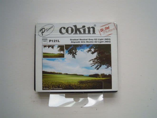COKIN FILTER  P121L GRADUAL NEUTRAL GREY LIGHT (ND2)
