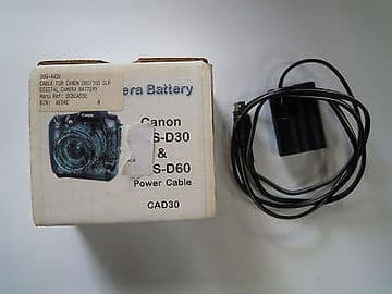 Digital Battery Coupler Cable for EOS D30 and D60