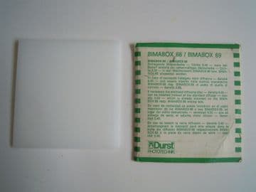 DURST BIMABOX 66/69 PERSPEX DIFFUSER