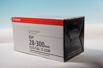 EMPTY box for Canon 28-300 f3.5-5.6 L lens