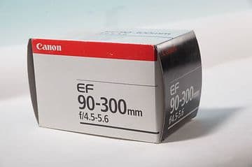 EMPTY box for Canon 90-300mm f4.5-5.6 lens