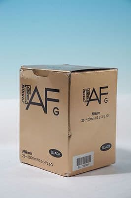 EMPTY box for Nikkor 28-100mm f3.5-5.6G lens