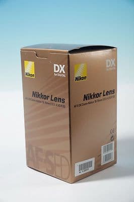 EMPTY box for Nikon 18-70 f/3.5-4.5G