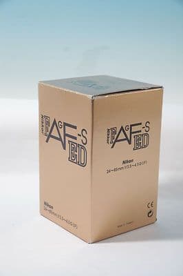 EMPTY box for Nikon 24-85 f/3.5- 4.5 G