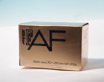 EMPTY box for Nikon 70-210 f/4-5.6