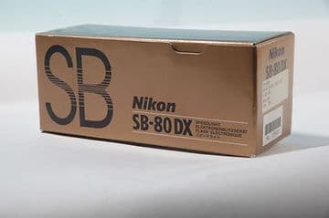 EMPTY box for Nikon SB-80 DX speedlight