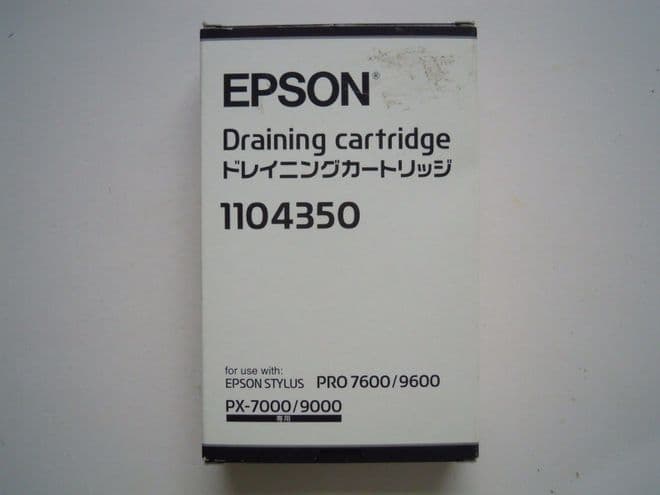 EPSON DRAINING CARTRIDGE 1104350 FOR EPSON STYLUS PRO 7600/9600