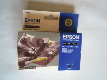 EPSON INK CARTRIDGE T0598 MATTE BLACK FOR STYLUS PHOTO R2400