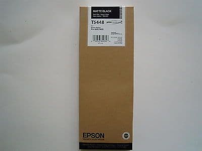 Epson ink cartridge T5448 For Stylus Pro 4000/9600 Matte Black 220ML