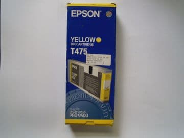 Epson T475 yellow ink cartridge Epson Stylus Pro 9500