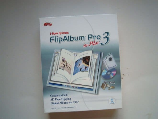 FLIP ALBUM BOOK SYSTEMS PRO 3 FOR MAC OS X SOFTWARE