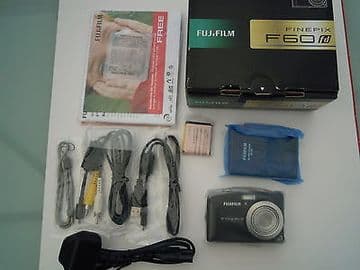 Fujifilm FinePix F60fd 12.0 MP Digital Camera - Black