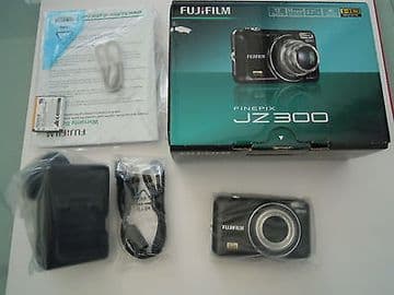 Fujifilm FinePix JZ300 12.1 MP Digital Camera - Black