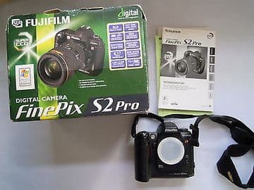 Fujifilm FinePix S2 Pro 6.2 MP Digital SLR Camera - Black (Body only)