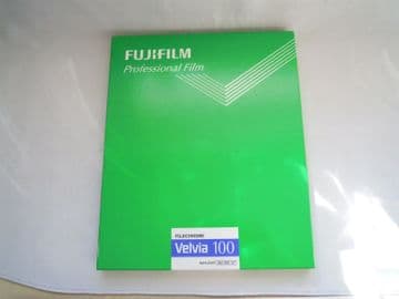 FUJIFILM FUJICHROME VELVIA 100 DAYLIGHT 8X10IN 10 SHEETS