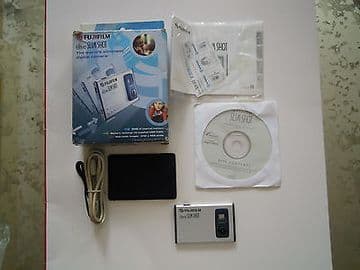 Fujifilm FujiFILM xia SlimShot 0.3 MP Digital Camera - Silver
