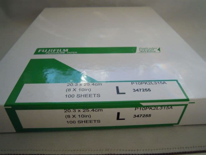 FUJIFILM PAPER 8X10IN 100 SHEETS LUSTRE L 347255