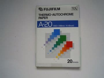 Fujifilm Thermo- Autochrome Paper A-20 (100x148mm/ 4x6inch) F A 20 E