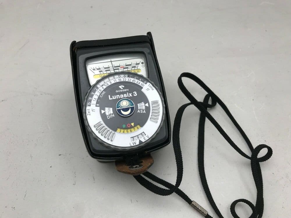 Gossen Lunasix 3 ambient light meter