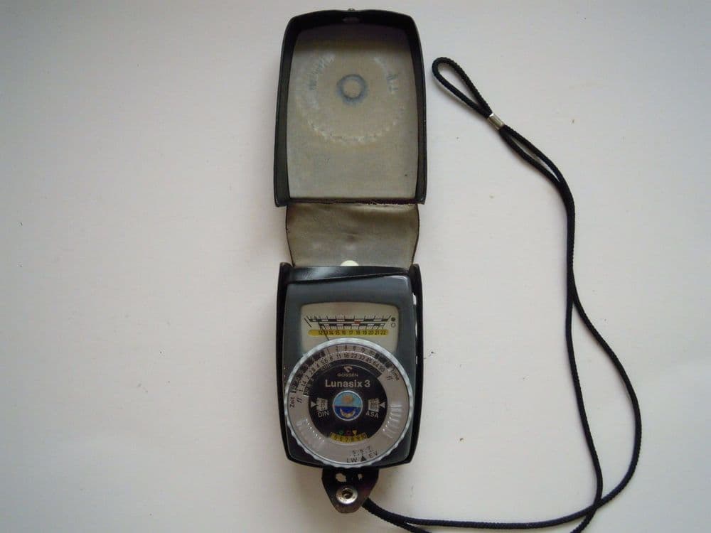GOSSEN LUNASIX 3 LIGHT METER