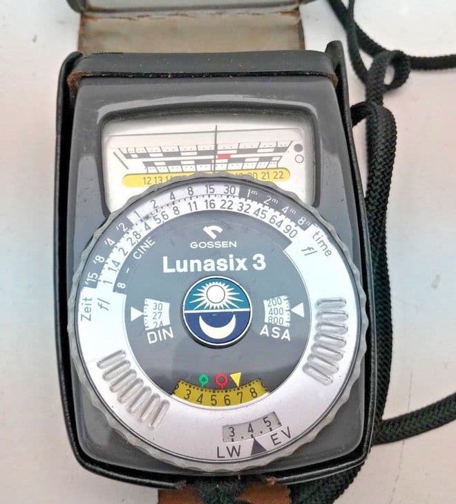 Gossen Lunasix 3 professional light meter