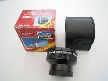 HAMA VIDEO OBJEKTIV X2 CONVERTER HR LENS