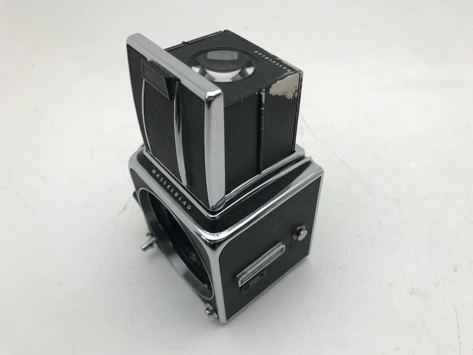 Hasselblad 500cm body with single action waist level Finder and