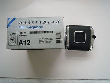 Hasselblad Film Magazine A12 30074 Chrome