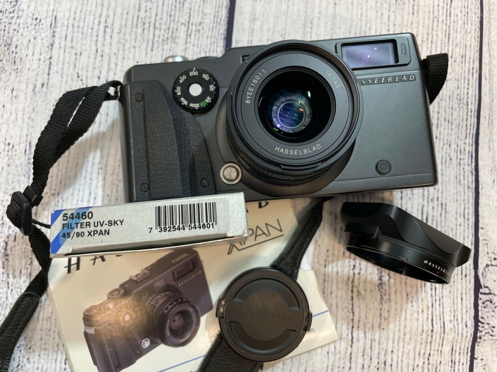 Hasselblad XPan 35mm Rangefinder Film Camera Body and 45mm f4 Lens