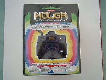 Holga 120CFN Medium Format Point and Shoot Film Camera Starter Kit