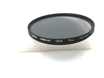 Hoya Revo 77mm circular polariser in ultra thin wide angle filter ring