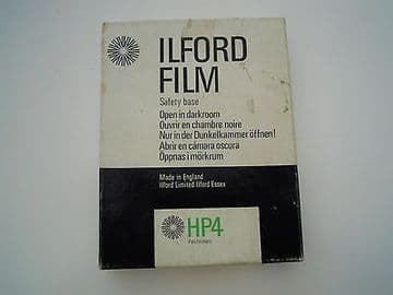 Ilford Film HP4 Panchromatic8/1000 inch (0.20mm) base